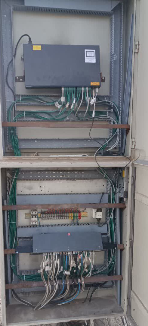 بعد از نصب پچ پنل poe