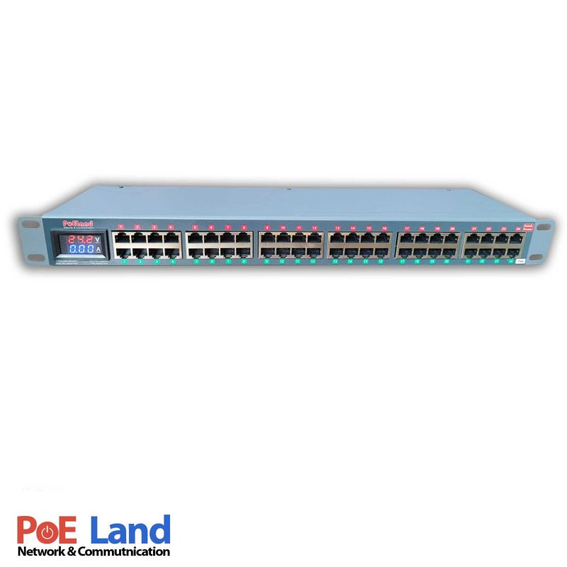 poe injector hub 24 port gig